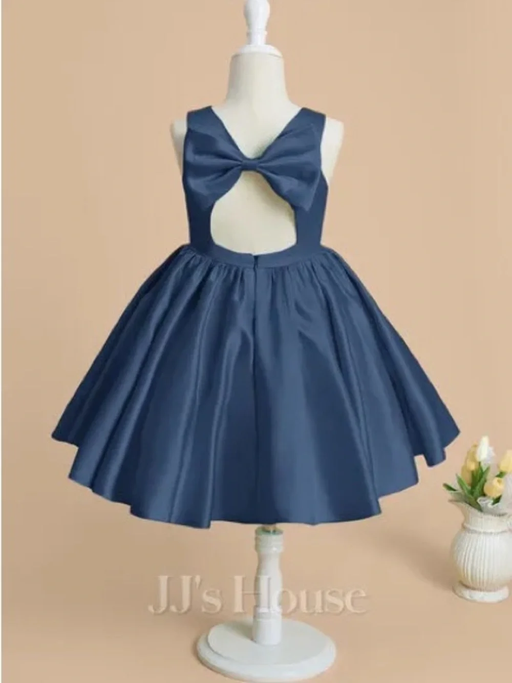 JJs House Blue Flower Girl Dress